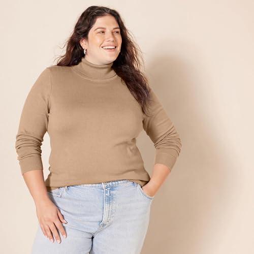 Image of Amazon Essentials Women's Classic-Fit Lightweight Long-Sleeve Sweater