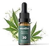 Öl mit CBD 30% - 10 ml - Premiumformel mit 3.000 mg zertifiziertem Cannabidiol - Aus Basis...