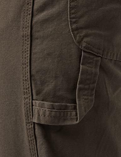 Dickies Jeans Da Falegname Uomo, Vestibilità Rilassata, Gamba Dritta, Nero Oliva, 36W X 30L