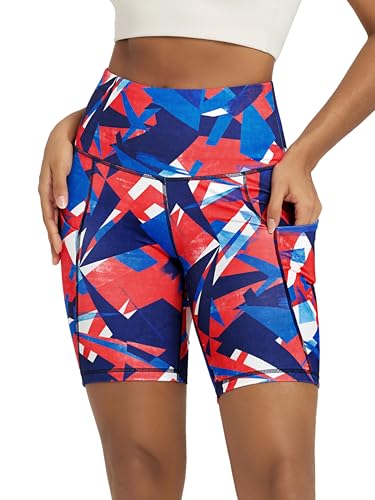 ODODOS 8' Tummy Control Biker Shorts for Women with...