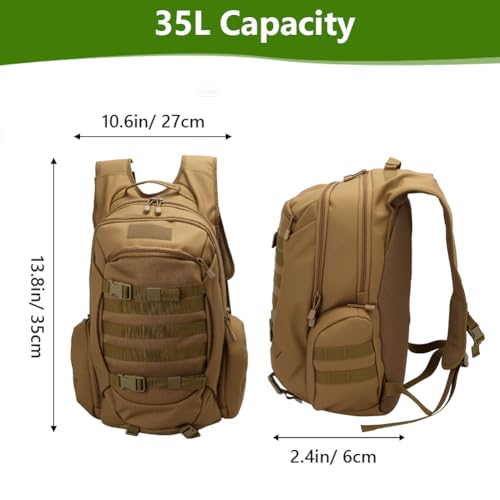 Mochila deportiva ligera para senderismo y camping miniatura 2