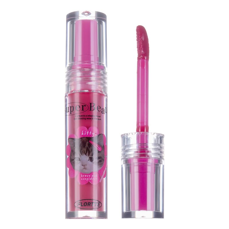 FLORTTE I Am Super Beauty Lip Gloss Serum (6#grape jelly, Stick)