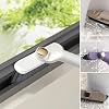 3 in 1 Multi-Function Rotating Crevice Cleaning Brush, Effective Dust for Home & Office Surfaces - Ergonomic Design, Durable Bristles - Versatile Gap Cleaning Tool for Bathroom Kitchen (Purple)