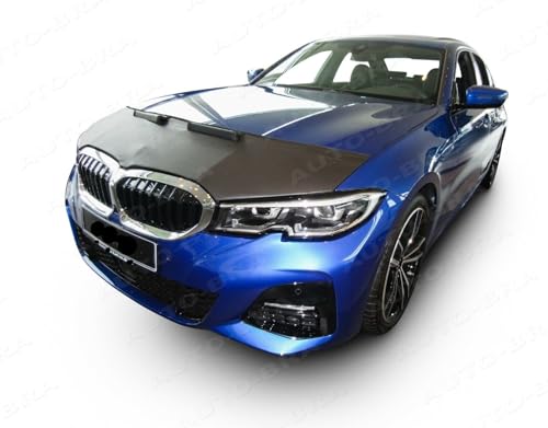 AB3-00473 CAR HOOD BRA Compatible with BMW 3 G20 since 2019 Front End Nose Mask Bonnet Bra STONEGUARD PROTECTOR TUNING