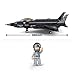 Sluban Military Blocks Army Bricks Toy - F-35 Lighting II Fighter Jet, 252 pieces