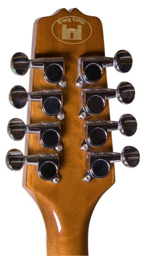 Trinity College Tm-375 Standard Irish Bouzouki With Hardshell Case - Natural Top #TOP3