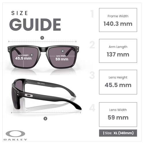 OAKLEY Holbrook XL OO9417 Square Sunglasses For Men+ Bundle Accessory Leash Kit, Microfiber Pouch4