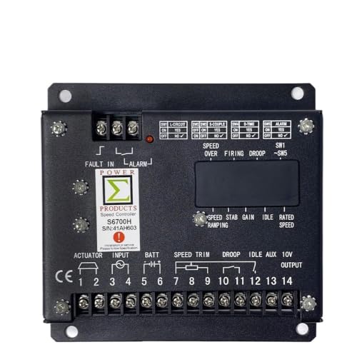 Actuador S6700H modulo de control con estabilizador de revoluciones para motor de generador
