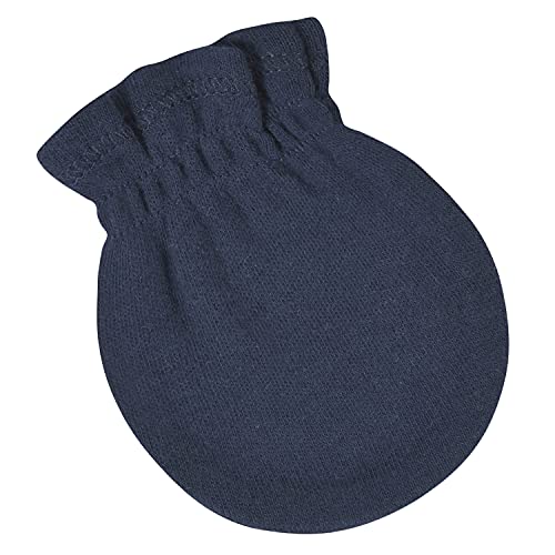 Gerber Baby Girls 8-pack And No Scratch Mittens, Navy, 0-3 Months 8-pack US - image 3