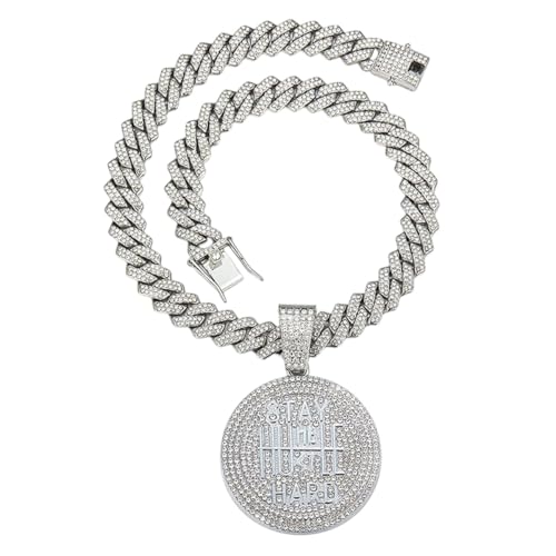 Collier hip hop Stay Hard le cadeau punk idéal pour exprimer son style