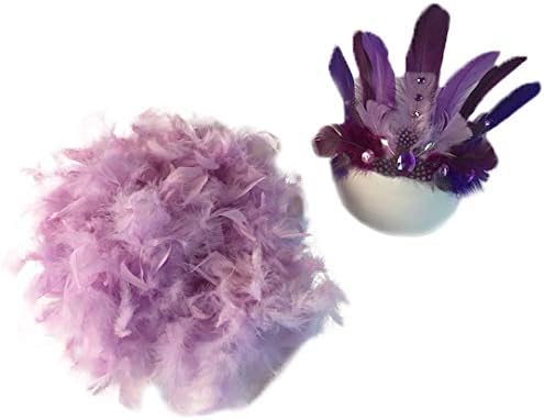 ZUCKER Feather Crown Kit Sugarplum for DIY and Adult Art Crafts Supplies, Feather Crown Accessories and Goose Feather Kits Decorations