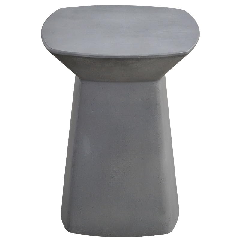 Sofa Narrow Bedside Table Movable Cement Coffee Table Creative Living Room Modern Art Ornaments Simple Square Table Sofas for Living Room