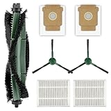 (7個) Roomba Combo Essential Q0520 交換部品 iRobot Roomba Combo Essential、Roomba 掃除機2 Essential Robot with AutoEmpty Dock、Essential Vac 2 robot Q0520 Q052020 用、ローラーブラシ1本、サイドブラシ2本、HEPAフィルター2個、ダストバッグ2個