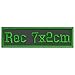 Produktbild Personalisierter-Aufnäher Rechteck Rec1 7x2