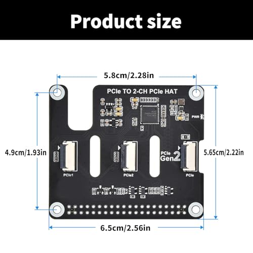 Tarjeta PCIe a 2 canales PCIe HAT de 16 pines para optimizar tu taller de programación 4