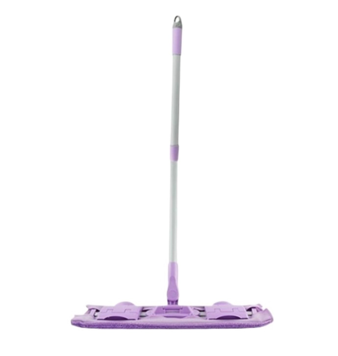 Fregona Fregona Plana para Suelos De Madera Dura con Mango Largo para Limpieza En Casa O La Oficina Belleza Práctica Limpieza Suelo(Purple)