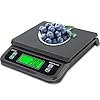LICHUXIN Bilancia Cucina Digitale 30kg Bilancia Professionale per Alimenti Bilancia Cucina con g,oz,lb,kg,TL,ct 6 unità con Funzione PCS e Tare Bilancia da Cucina con Display LCD E Adattatore