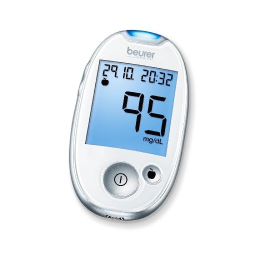 Beurer GL 44 mg/dl Blutzuckermessgerät, Weiß