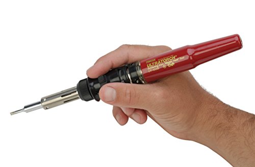 Master Appliance Ultratorch Ut-100Si-Tc Professional Butane Powered Soldering Iron Kit, 3 In 1 Tool With 5 Tips #TOP3
