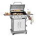 Produktbild Klarstein Gasgrill für Camping Balkon Garten, Grill mit 4 Brenner, 14400W Edelstahl-Gasgrill, Outdoor Gasgrill mit Seitenbrenner, Gas Grill für Propan und Butangas, Gasgrills mit Grillabdeckung
