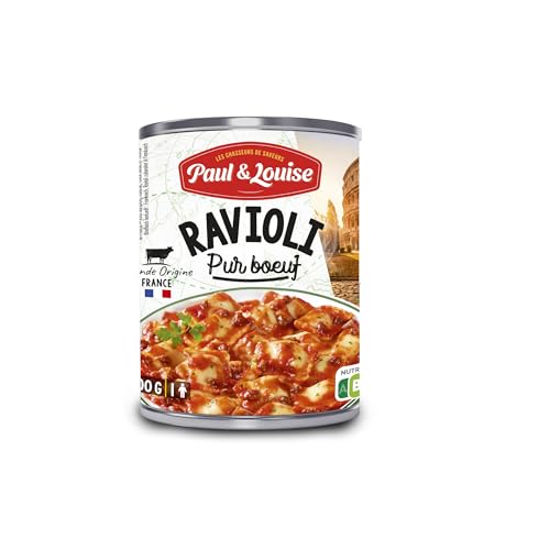 Paul & Louise - Ravioli Pur Bœuf 400g - Viande Origine France