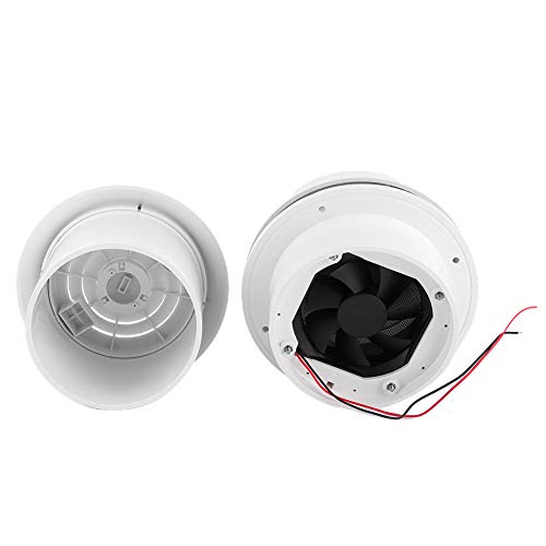 Ventilateur de camping-car 24V silencieux Walmeck à fort flux d'air réglable