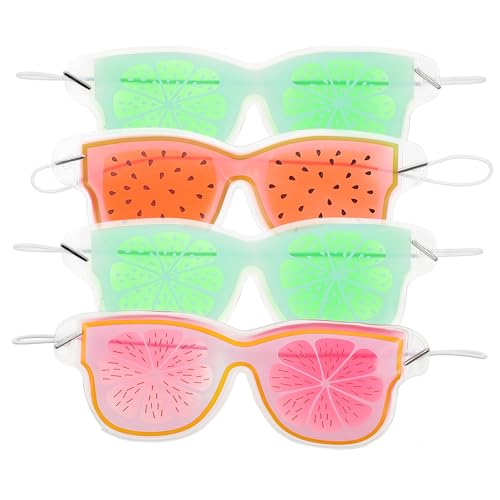 Baluue Pvc Cooling Eye Pads Reusable Hydrating Mask for under Eye Swelling Relief