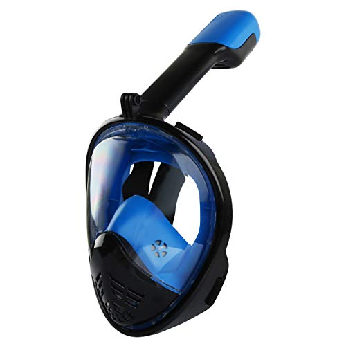 Máscara de snorkel para vacaciones de verano en playas y calas rocosas