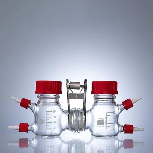 FUTTFUTTFU 100ml Type II MFC Reactor Microbial Chemical Fuel Cell Case Microbial fuel cell reactor