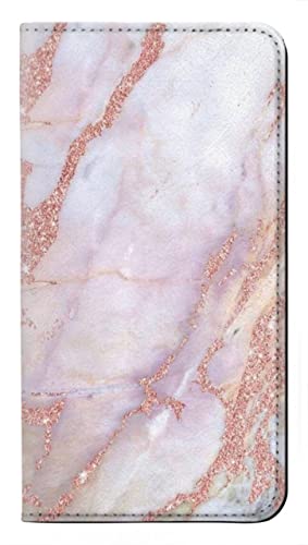 Housse Cuir Google Pixel 9 Pro XL Étui Rabat Marbre Rose Premium