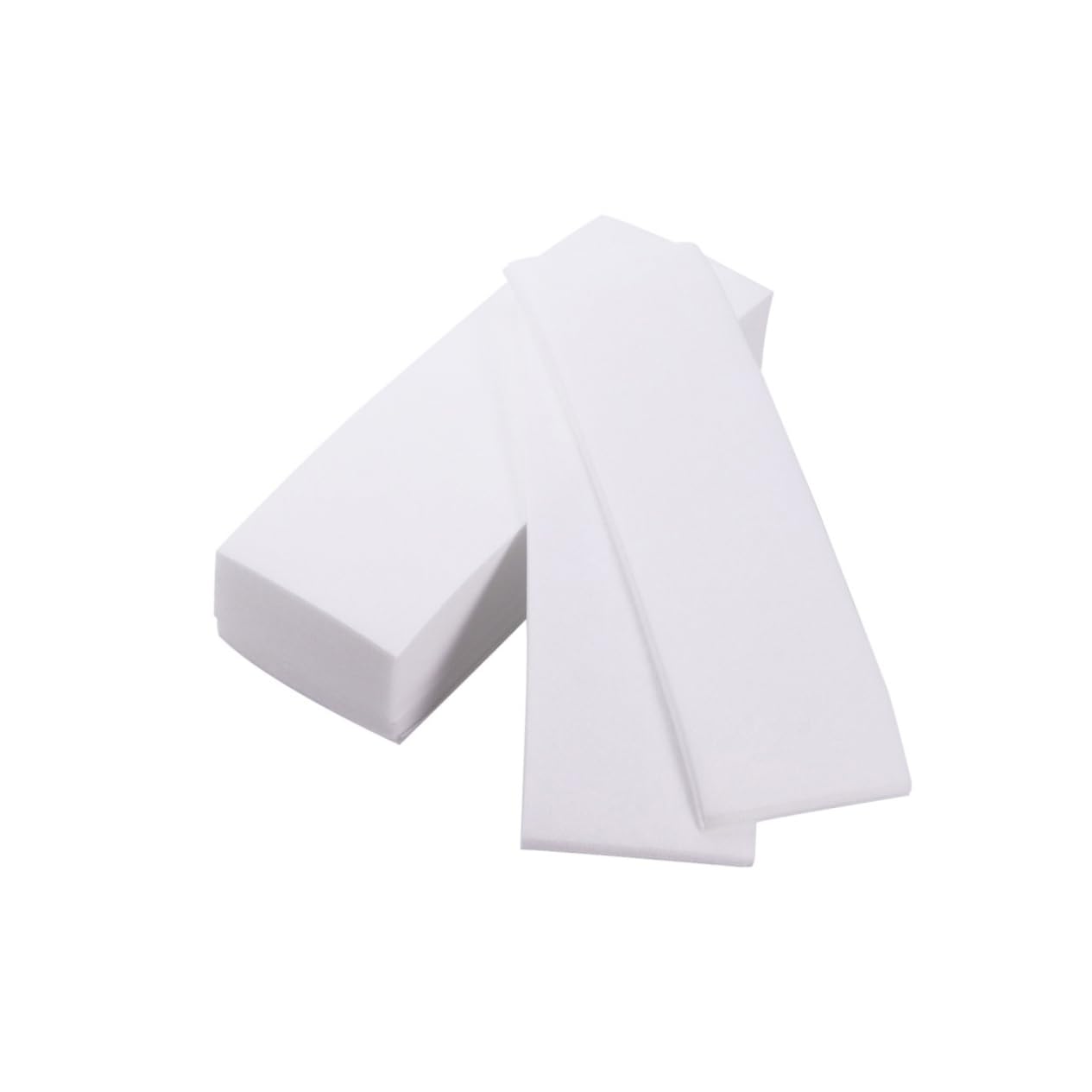 200pcs Hair Removal Strips Thick Nonwoven Depilatory Paper for Facial Body Use Skin-friendly Flexible Easy to Use for Eyebrow Lip and Nose Waxing