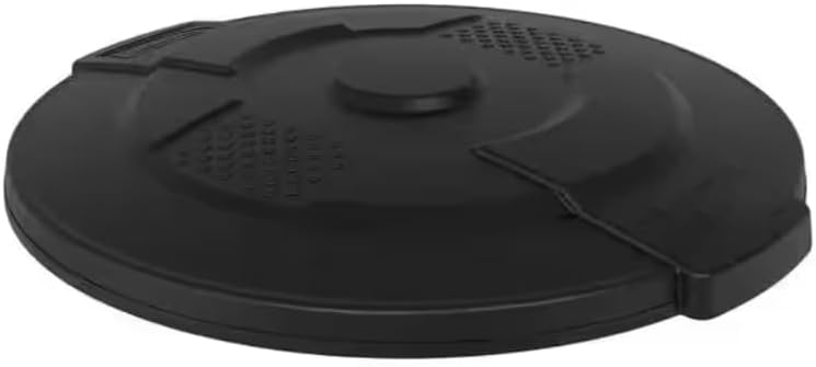 32-Gallon Black Trash Can Lid XM30237