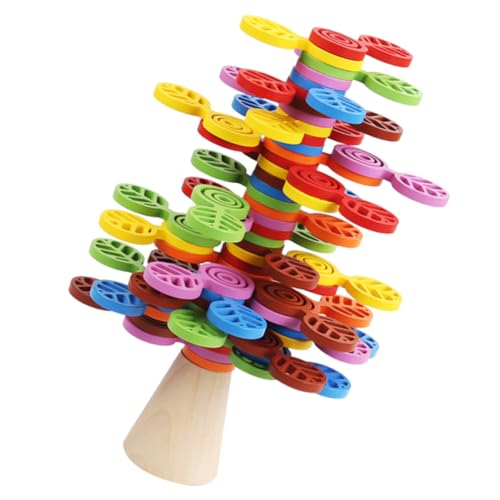 Jeu Montessori en bois arbre arc-en-ciel pour le salon