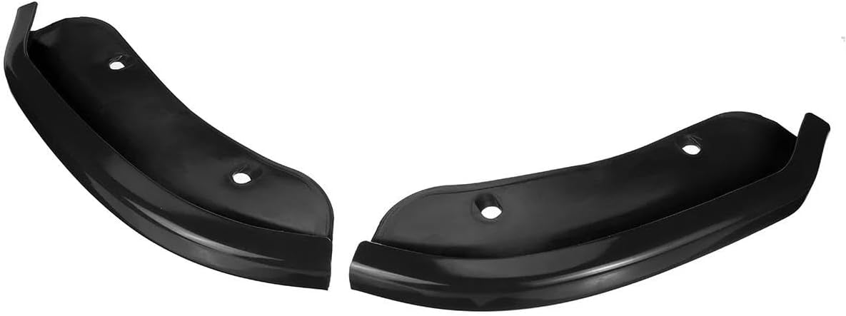 5 Color A Pair Car Front Bumper Splitter Lip Diffuser Guard Protection For Dodge For Challenger SRT 2015-2020 Body Splitter Kit(Black)
