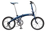 Dahon Mu EX Fahrrad faltbar blau 10 V