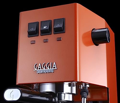 Gaggia RI9380/53 Classic Evo Pro Espresso Machine, Lobster Red, Small - Thumbnail 5