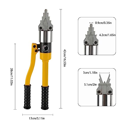 Separador hidráulico portátil LYNICESHOP 8 piezas miniatura 6