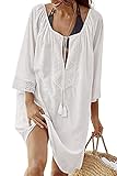⛱⛱Material: fibra de poliéster. Esta falda de traje de baño de playa de verano está hecha de material de fibra de poliéster, que es suave y cómoda. Es transpirable y refrescante. Te refrescará y refrescará en el caluroso verano.