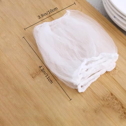 Bolsa de malla para colador de fregadero de cocina, 200 piezas miniatura 3