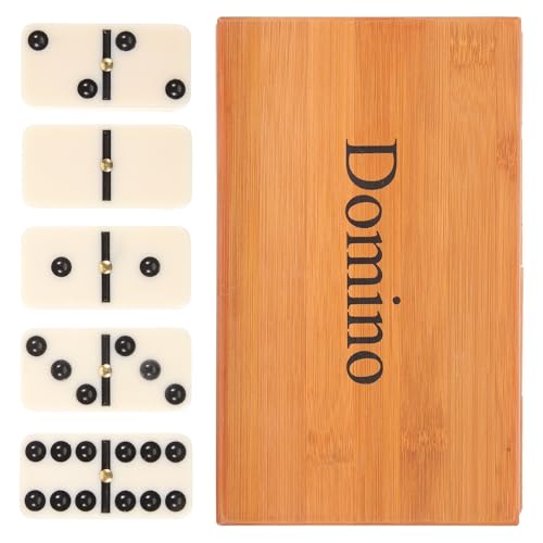 Domino en bois idéal pour animer vos soirées de jeu de société en voyage