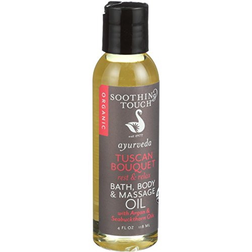 Soothing Touch, Oil Bath Body and Massage Tuscan Bouquet Organic, 4 Fl Oz
