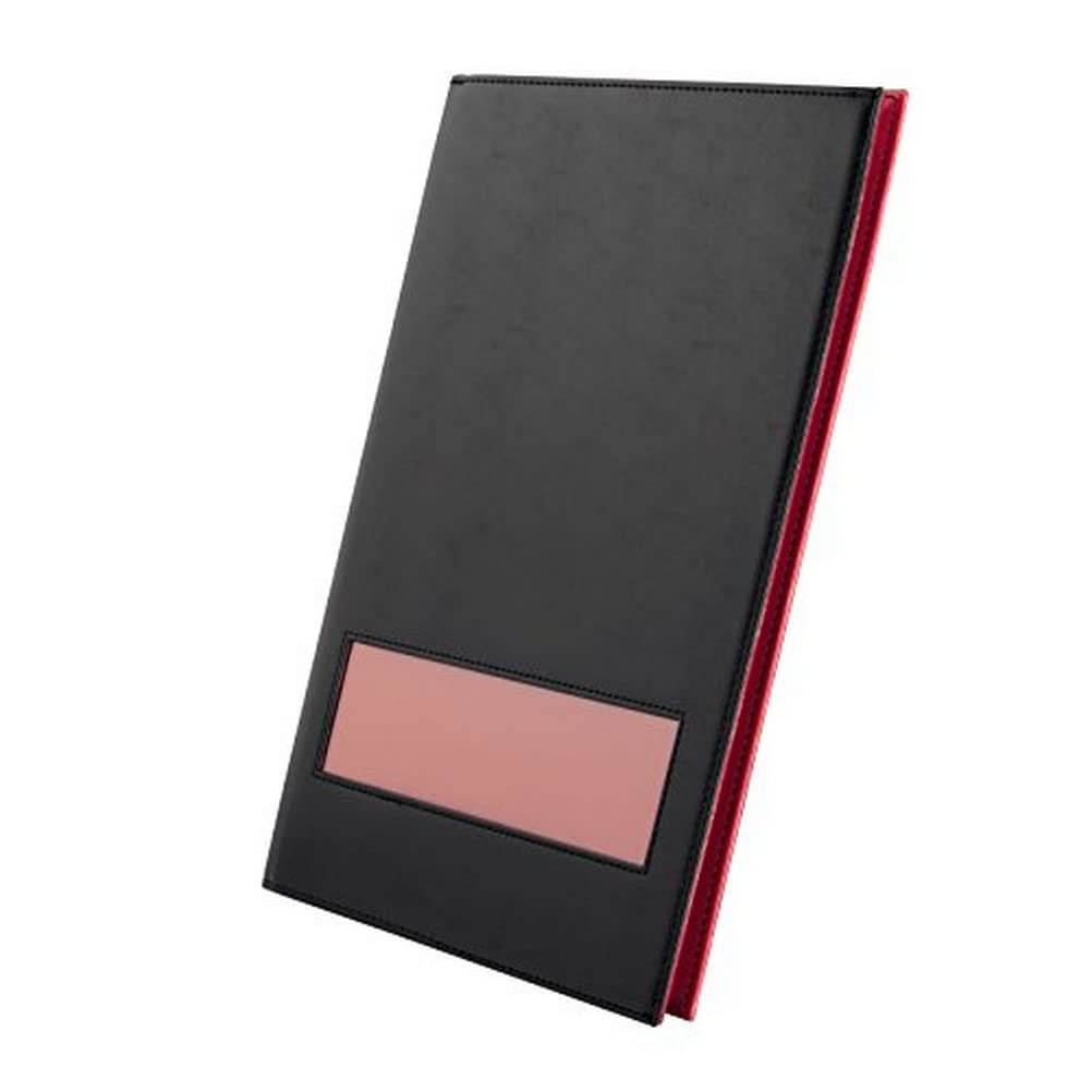 Rexel A4 4400462 Prostyle Onview A4 display book, 20 pockets, black/garnet