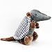 N / C Forniture per Animali Giocattolo Peluche morso di Cane Giocattolo per Animali morso di Gatto Simpatico Squeak Armadillo Design Giocattolo per Cani, cicalino Incorporato