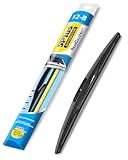 5 PLUS® 12 Inch Rear Wiper Blade Compatible With 2024-2016 Subaru Crosstrek,2022-2017 Honda CRV,2024-2009 Nissan Murano,2024-2018 JEEP Wrangler Rear Windshield Wiper Mute Original OEM Quality (12B)