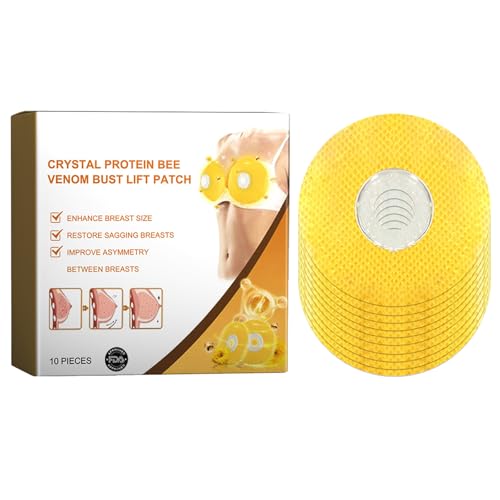 KOAHDE Parche de Reafirmación de Pechos,Parche de Mejora del Pecho,Parches para Mejorar el Pecho,Parche Reafirmante de Mamá,Parche de Mejoramiento de Mamá,Parche de elevación de mama,10 PC