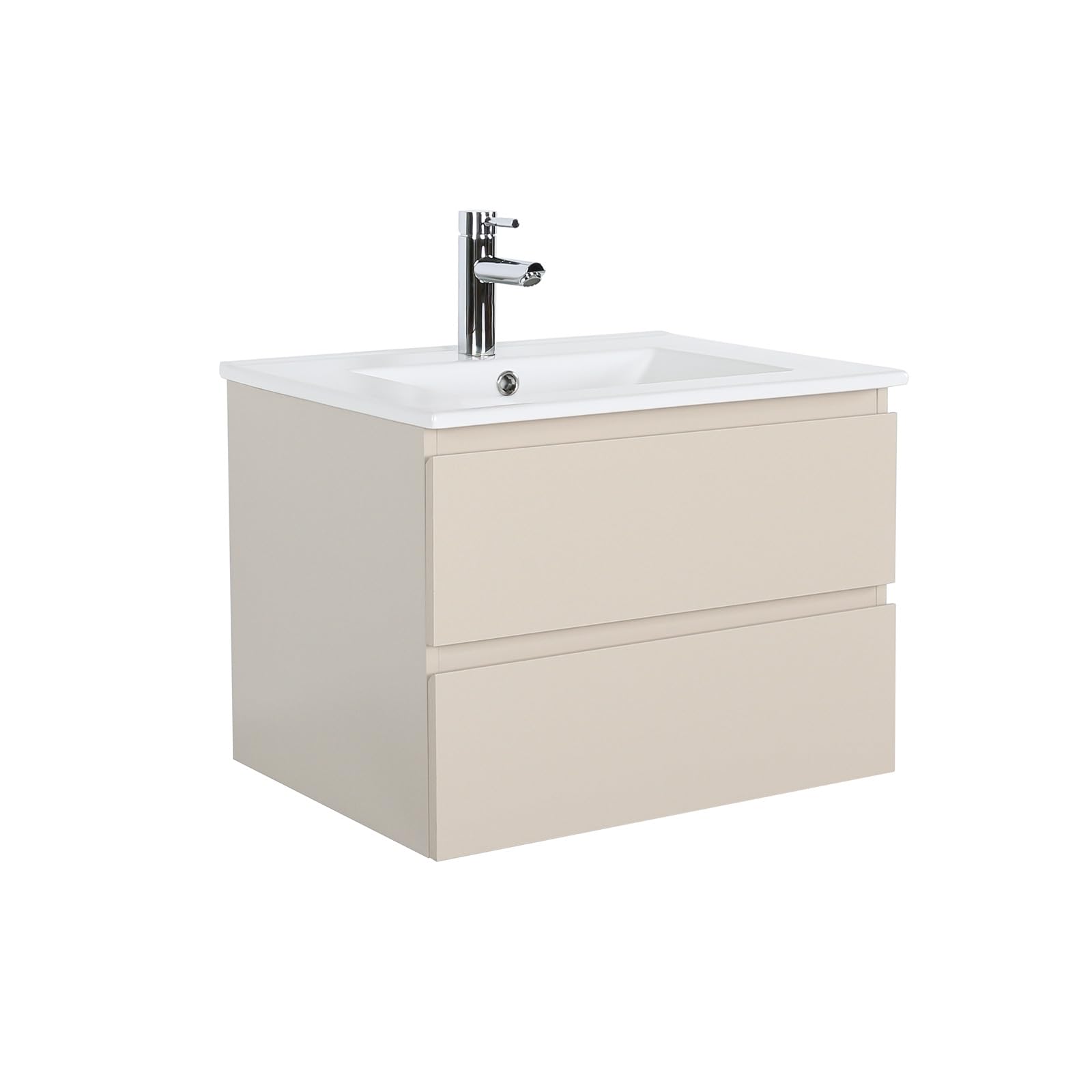 MOB-IN Meuble Simple Vasque 60cm Sorrento | Avec vasque