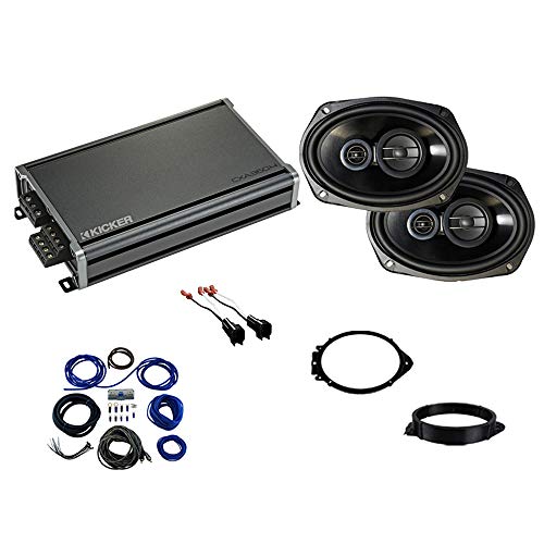 Harmony Audio Compatible with Chevrolet Silverado 2500HD 3500HD Regular Cab 15-19 Factory Speaker Bundle R69 CXA360.4