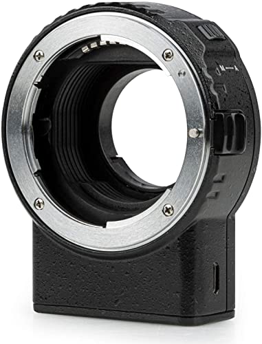 Objektivadapter NF-M1 Auto-Fokus Objektivkonverter kompatibel mit Nikon F Mount Objektiv auf MFT Kamera GH4 GH5 GH5S GF1 GF5 GX1 GX7 GX9 G9 E-M1I E-M5 E-M10 E-M10III E-PL5 Pen-F BMPCC 4K Cover