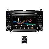 Amaseaudio Wince Autoradio, 2 Din, Kompatibel mit Benz W169 W245 W906, 7