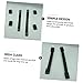 Yardenfun 10pcs Subwoofer Pull Handles Handles for Easy Installation Speaker Cabinets and Sturdy Design for Secure Mounting
